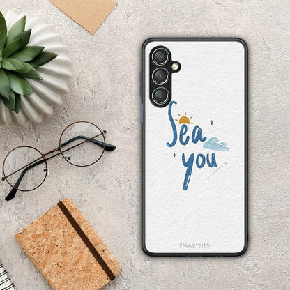 Θήκη Samsung Galaxy A24 4G Sea You από τη Smartfits με σχέδιο στο πίσω μέρος και μαύρο περίβλημα | Samsung Galaxy A24 4G Sea You Case with Colorful Back and Black Bezels