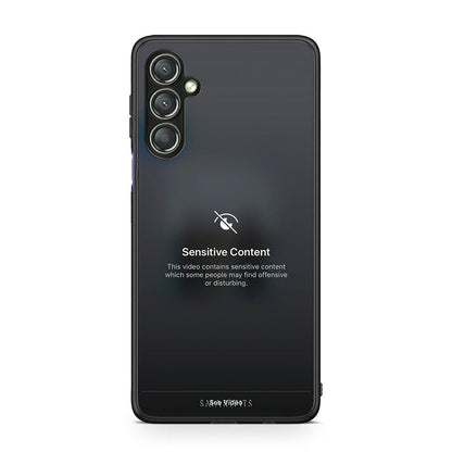 Θήκη Samsung Galaxy A24 4G Sensitive Content από τη Smartfits με σχέδιο στο πίσω μέρος και μαύρο περίβλημα | Samsung Galaxy A24 4G Sensitive Content Case with Colorful Back and Black Bezels