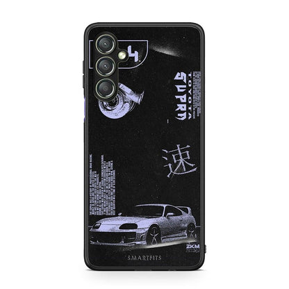 Θήκη Samsung Galaxy A24 4G Tokyo Drift από τη Smartfits με σχέδιο στο πίσω μέρος και μαύρο περίβλημα | Samsung Galaxy A24 4G Tokyo Drift Case with Colorful Back and Black Bezels