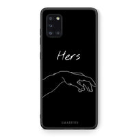 Thumbnail for Θήκη Αγίου Βαλεντίνου Samsung Galaxy A31 Aeshetic Love 1 από τη Smartfits με σχέδιο στο πίσω μέρος και μαύρο περίβλημα | Samsung Galaxy A31 Aeshetic Love 1 case with colorful back and black bezels