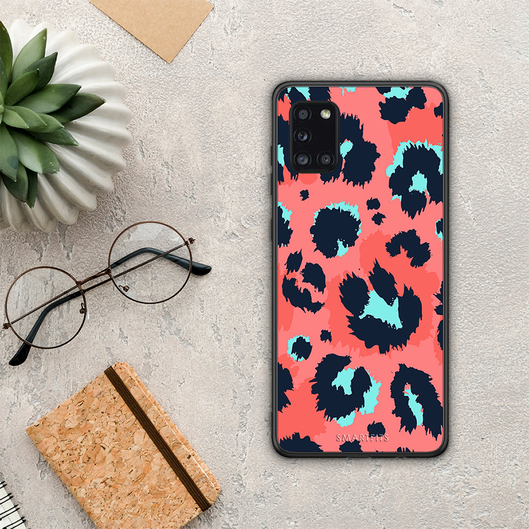 Animal Pink Leopard - Samsung Galaxy A31 θήκη