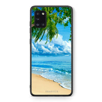 Thumbnail for Θήκη Samsung Galaxy A31 Beautiful Beach από τη Smartfits με σχέδιο στο πίσω μέρος και μαύρο περίβλημα | Samsung Galaxy A31 Beautiful Beach case with colorful back and black bezels