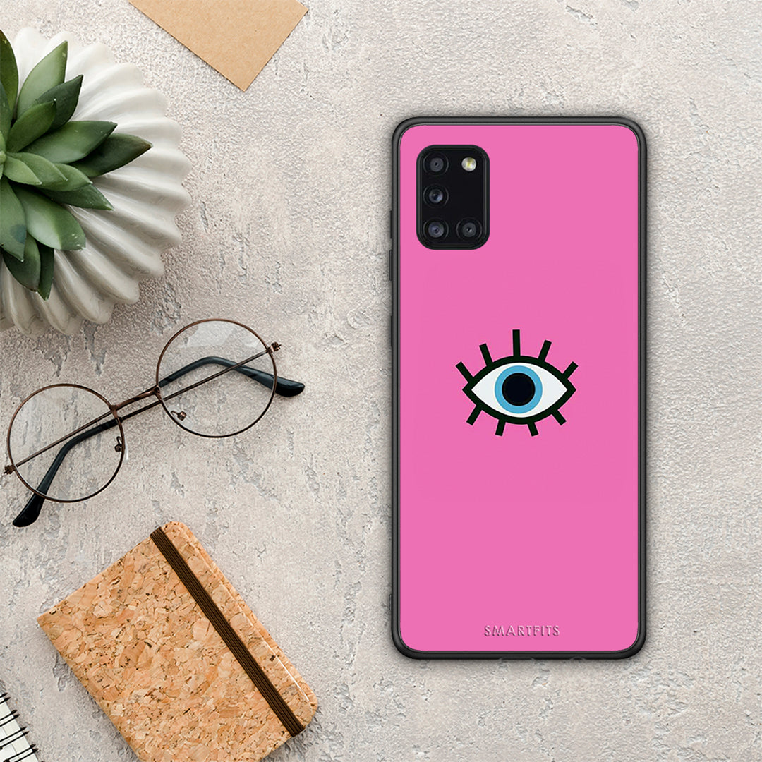 Blue Eye Pink - Samsung Galaxy A31 θήκη