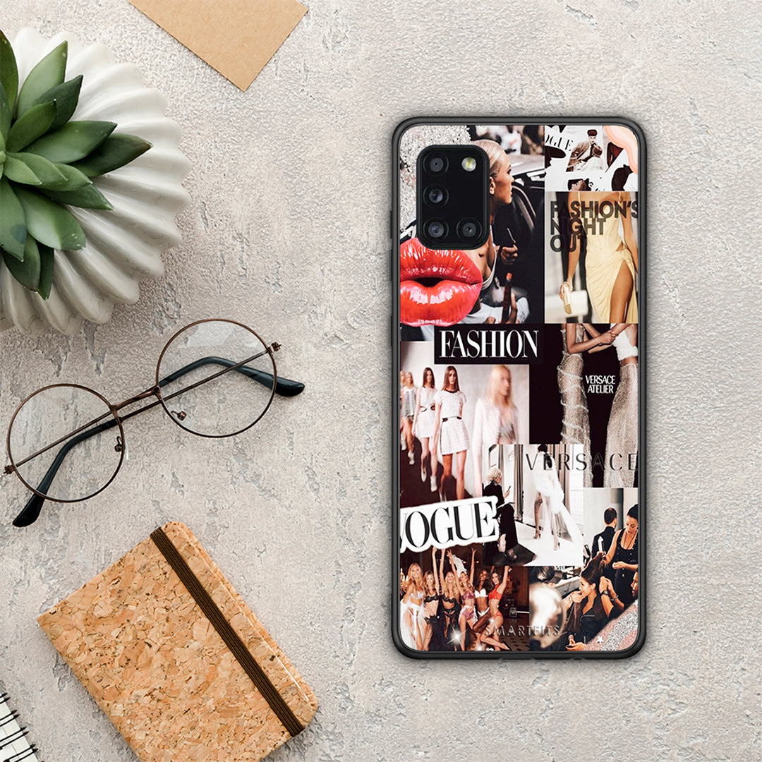 Collage Fashion - Samsung Galaxy A31 θήκη