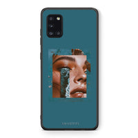 Thumbnail for Θήκη Samsung Galaxy A31 Cry An Ocean από τη Smartfits με σχέδιο στο πίσω μέρος και μαύρο περίβλημα | Samsung Galaxy A31 Cry An Ocean case with colorful back and black bezels