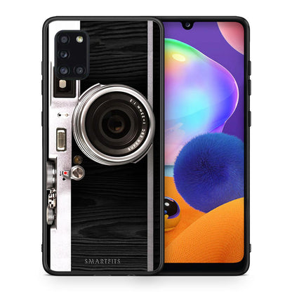 Θήκη Samsung Galaxy A31 Emily In Paris από τη Smartfits με σχέδιο στο πίσω μέρος και μαύρο περίβλημα | Samsung Galaxy A31 Emily In Paris case with colorful back and black bezels