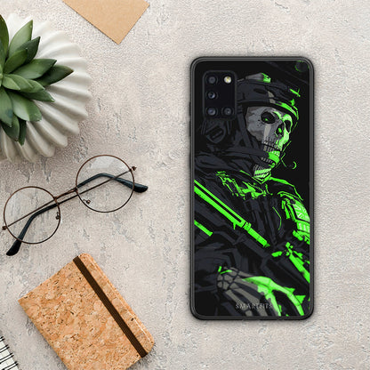 Green Soldier - Samsung Galaxy A31 θήκη