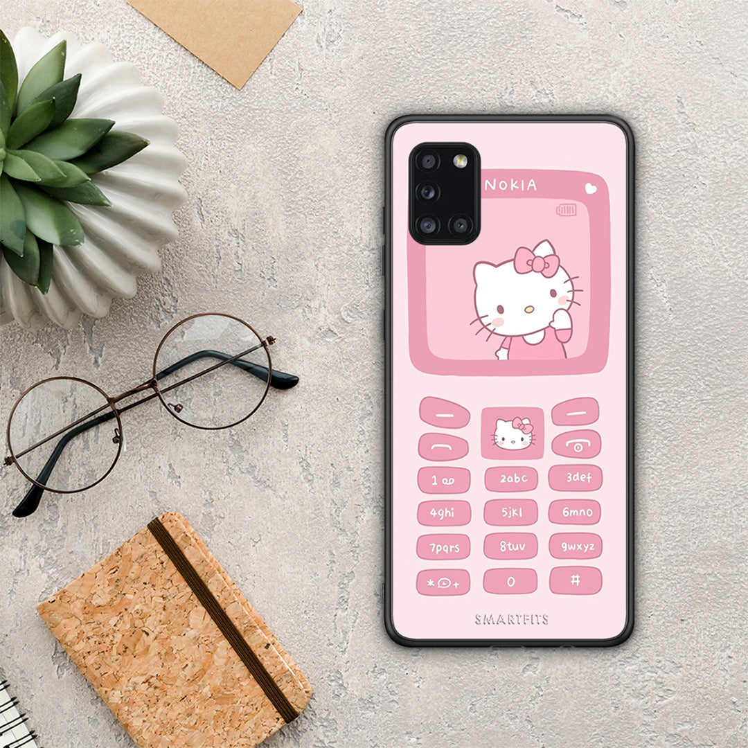 Hello Kitten - Samsung Galaxy A31 θήκη