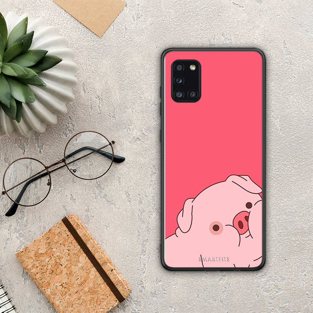 Pig Love 1 - Samsung Galaxy A31 θήκη