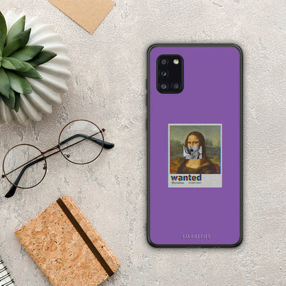 Popart Monalisa - Samsung Galaxy A31 θήκη