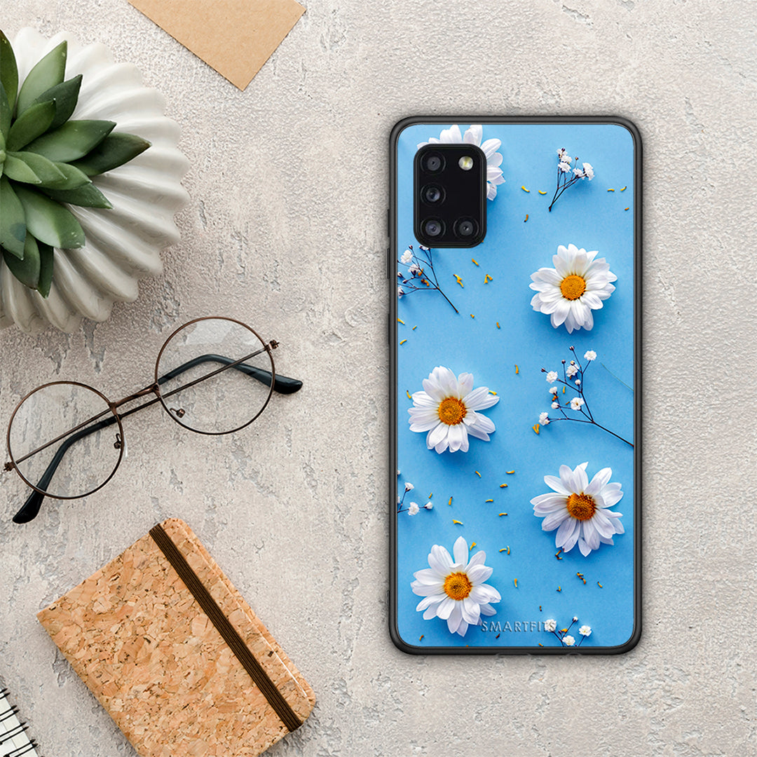 Real Daisies - Samsung Galaxy A31 θήκη