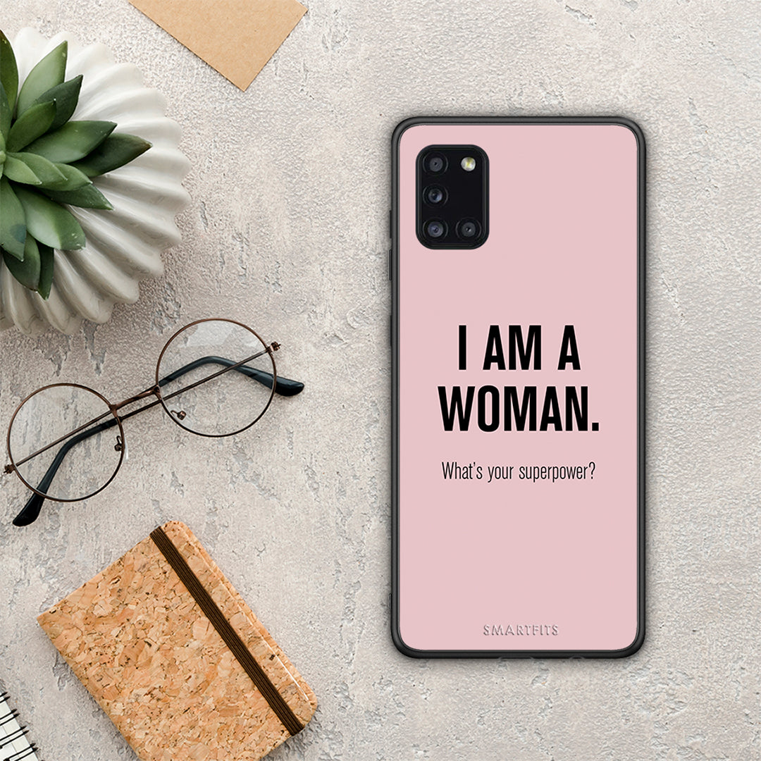 Superpower Woman - Samsung Galaxy A31 θήκη