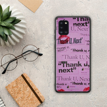 Thank You Next - Samsung Galaxy A31 θήκη