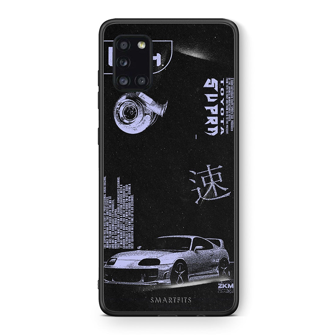 Θήκη Αγίου Βαλεντίνου Samsung Galaxy A31 Tokyo Drift από τη Smartfits με σχέδιο στο πίσω μέρος και μαύρο περίβλημα | Samsung Galaxy A31 Tokyo Drift case with colorful back and black bezels