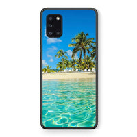 Thumbnail for Θήκη Samsung Galaxy A31 Tropical Vibes από τη Smartfits με σχέδιο στο πίσω μέρος και μαύρο περίβλημα | Samsung Galaxy A31 Tropical Vibes case with colorful back and black bezels