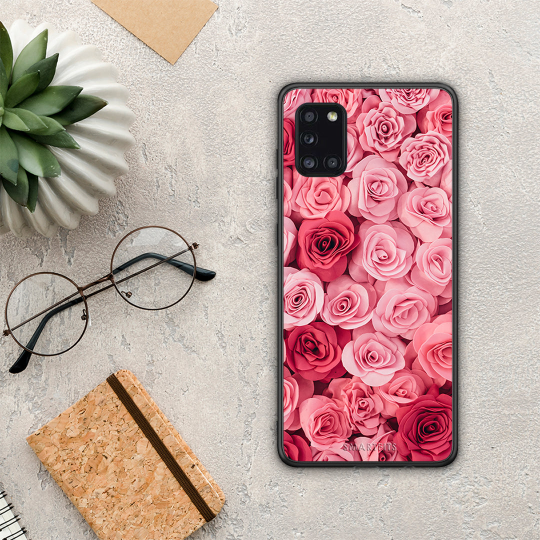 Valentine RoseGarden - Samsung Galaxy A31 θήκη