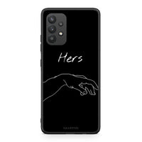 Thumbnail for Samsung A32 4G Aeshetic Love 1 Θήκη Αγίου Βαλεντίνου από τη Smartfits με σχέδιο στο πίσω μέρος και μαύρο περίβλημα | Smartphone case with colorful back and black bezels by Smartfits