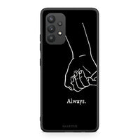 Thumbnail for Samsung A32 4G Always & Forever 1 Θήκη Αγίου Βαλεντίνου από τη Smartfits με σχέδιο στο πίσω μέρος και μαύρο περίβλημα | Smartphone case with colorful back and black bezels by Smartfits