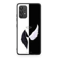 Thumbnail for Samsung A32 4G Angels Demons θήκη από τη Smartfits με σχέδιο στο πίσω μέρος και μαύρο περίβλημα | Smartphone case with colorful back and black bezels by Smartfits