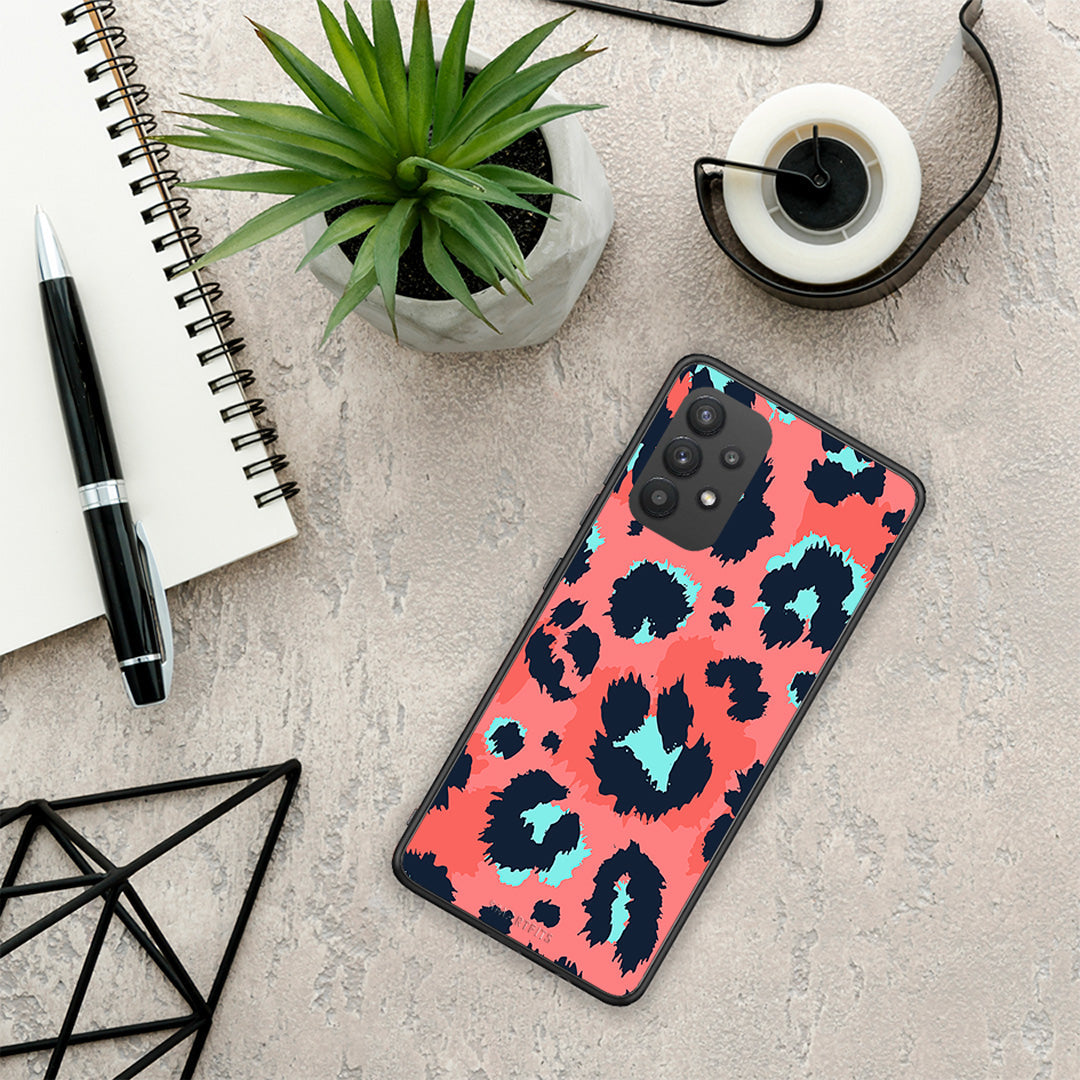 Animal Pink Leopard - Samsung Galaxy A32 4G θήκη