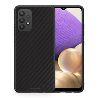 Thumbnail for Θήκη Samsung A32 4G Carbon Black από τη Smartfits με σχέδιο στο πίσω μέρος και μαύρο περίβλημα | Samsung A32 4G Carbon Black case with colorful back and black bezels