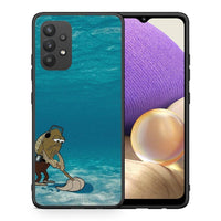Thumbnail for Θήκη Samsung A32 4G Clean The Ocean από τη Smartfits με σχέδιο στο πίσω μέρος και μαύρο περίβλημα | Samsung A32 4G Clean The Ocean case with colorful back and black bezels