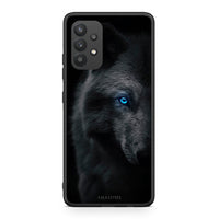 Thumbnail for Samsung A32 4G Dark Wolf θήκη από τη Smartfits με σχέδιο στο πίσω μέρος και μαύρο περίβλημα | Smartphone case with colorful back and black bezels by Smartfits