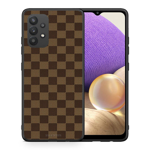 Θήκη Samsung A32 4G Glamour Designer από τη Smartfits με σχέδιο στο πίσω μέρος και μαύρο περίβλημα | Samsung A32 4G Glamour Designer case with colorful back and black bezels