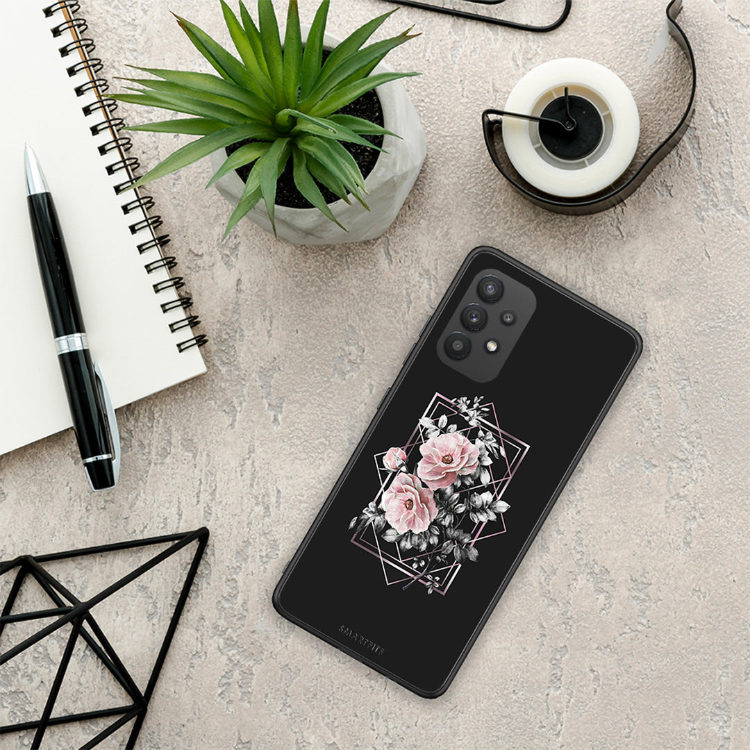Flower Frame - Samsung Galaxy A32 4G θήκη