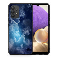 Thumbnail for Θήκη Samsung A32 4G Blue Sky Galaxy από τη Smartfits με σχέδιο στο πίσω μέρος και μαύρο περίβλημα | Samsung A32 4G Blue Sky Galaxy case with colorful back and black bezels