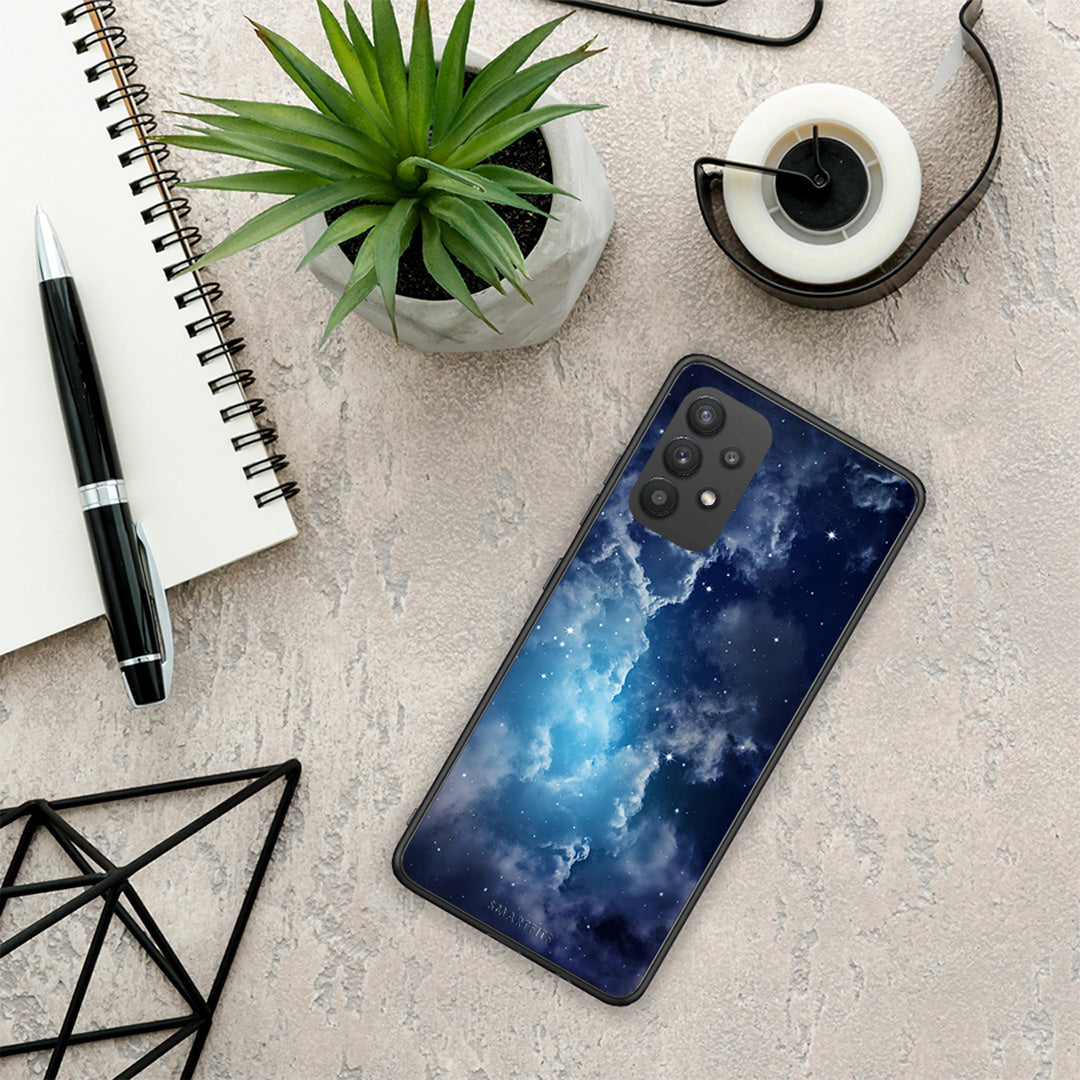Galactic Blue Sky - Samsung Galaxy A32 4G θήκη