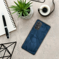 Thumbnail for Geometric Blue Abstract - Samsung Galaxy A32 4G θήκη
