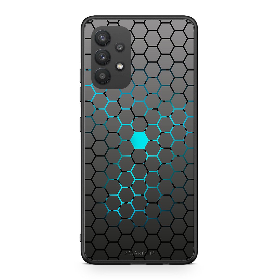 40 - Samsung A32 4G Hexagonal Geometric case, cover, bumper