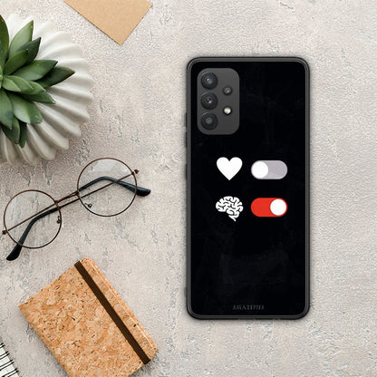Heart Vs Brain - Samsung Galaxy A32 4G θήκη