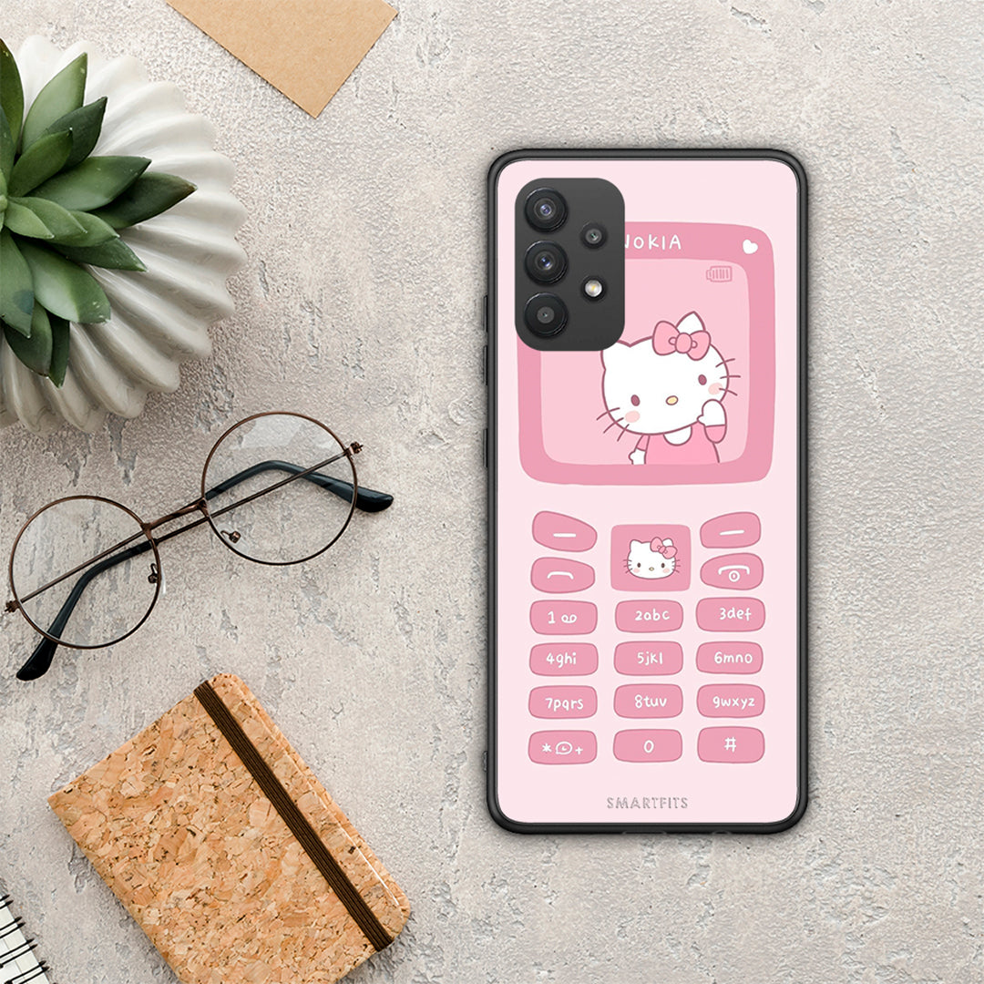 Hello Kitten - Samsung Galaxy A32 4G θήκη