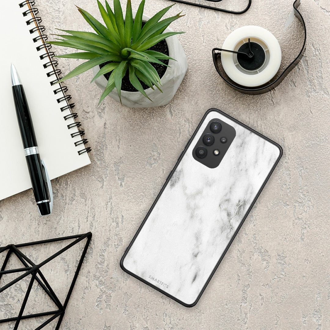 Marble White - Samsung Galaxy A32 4G θήκη