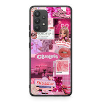 Thumbnail for Samsung A32 4G Pink Love Θήκη Αγίου Βαλεντίνου από τη Smartfits με σχέδιο στο πίσω μέρος και μαύρο περίβλημα | Smartphone case with colorful back and black bezels by Smartfits