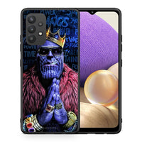 Thumbnail for Θήκη Samsung A32 4G Thanos PopArt από τη Smartfits με σχέδιο στο πίσω μέρος και μαύρο περίβλημα | Samsung A32 4G Thanos PopArt case with colorful back and black bezels