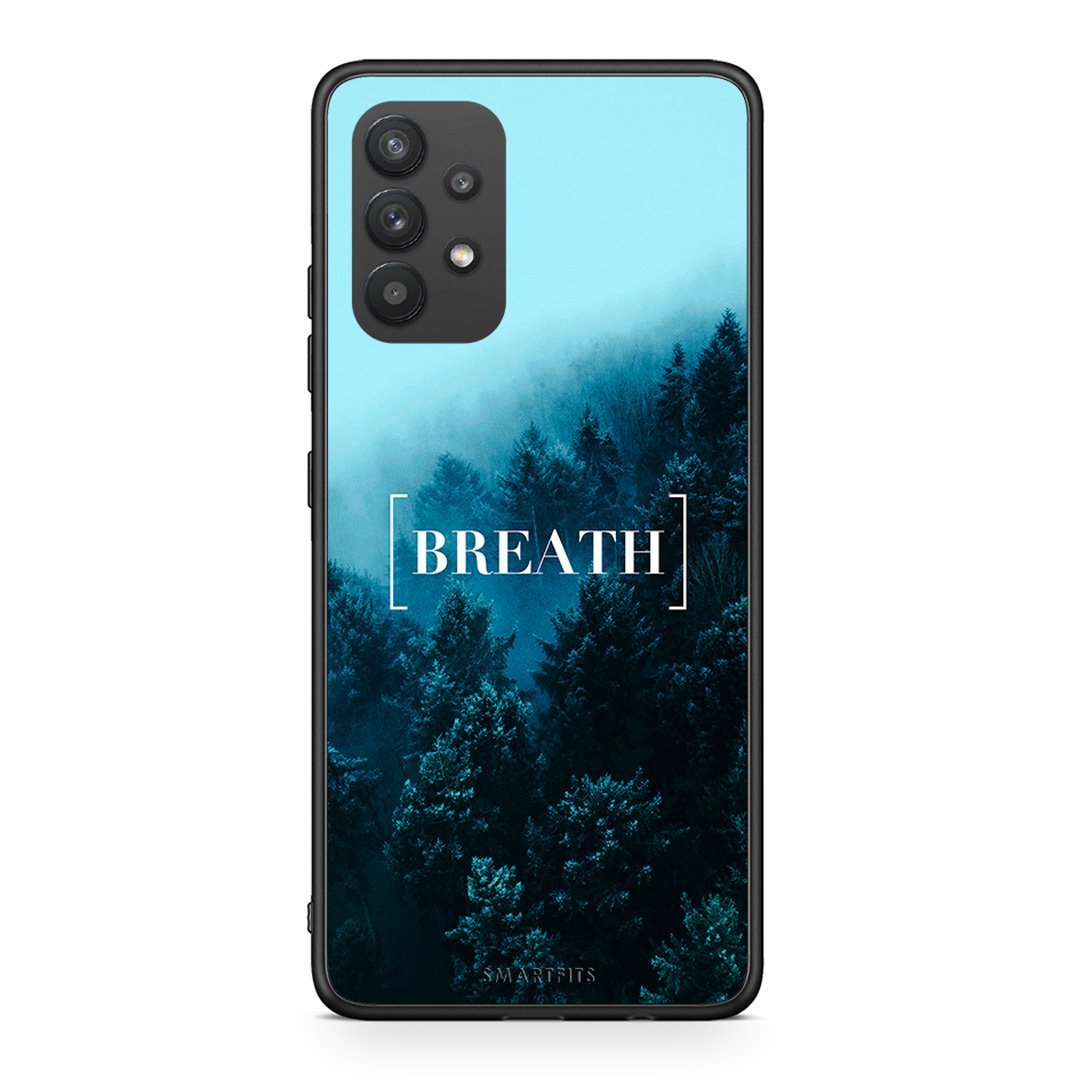4 - Samsung A32 4G Breath Quote case, cover, bumper