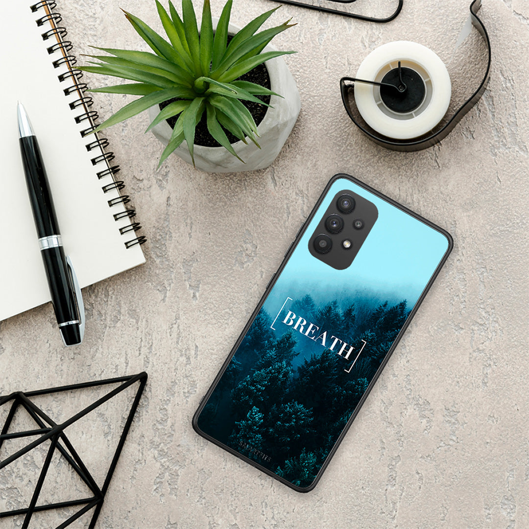 Quote Breath - Samsung Galaxy A32 4G θήκη
