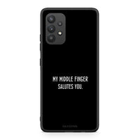 Thumbnail for Samsung A32 4G Salute θήκη από τη Smartfits με σχέδιο στο πίσω μέρος και μαύρο περίβλημα | Smartphone case with colorful back and black bezels by Smartfits