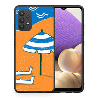 Thumbnail for Θήκη Samsung A32 4G Summering από τη Smartfits με σχέδιο στο πίσω μέρος και μαύρο περίβλημα | Samsung A32 4G Summering case with colorful back and black bezels