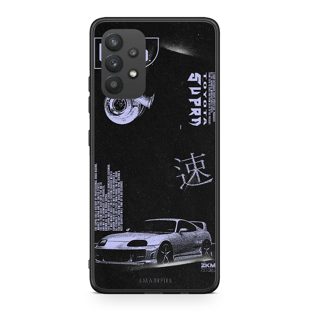 Samsung A32 4G Tokyo Drift Θήκη Αγίου Βαλεντίνου από τη Smartfits με σχέδιο στο πίσω μέρος και μαύρο περίβλημα | Smartphone case with colorful back and black bezels by Smartfits
