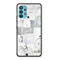 Thumbnail for Samsung Galaxy A32 5G Collage Make Me Wonder Θήκη Αγίου Βαλεντίνου από τη Smartfits με σχέδιο στο πίσω μέρος και μαύρο περίβλημα | Smartphone case with colorful back and black bezels by Smartfits
