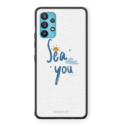 Samsung Galaxy A32 5G Sea You Θήκη από τη Smartfits με σχέδιο στο πίσω μέρος και μαύρο περίβλημα | Smartphone case with colorful back and black bezels by Smartfits