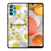 Thumbnail for Θήκη Samsung Galaxy A32 5G Summer Daisies από τη Smartfits με σχέδιο στο πίσω μέρος και μαύρο περίβλημα | Samsung Galaxy A32 5G Summer Daisies case with colorful back and black bezels