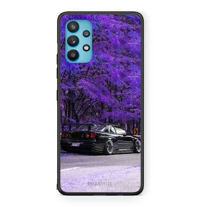 Samsung Galaxy A32 5G Super Car Θήκη Αγίου Βαλεντίνου από τη Smartfits με σχέδιο στο πίσω μέρος και μαύρο περίβλημα | Smartphone case with colorful back and black bezels by Smartfits