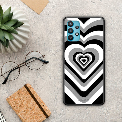 Black Hearts - Samsung Galaxy A32 5G θήκη