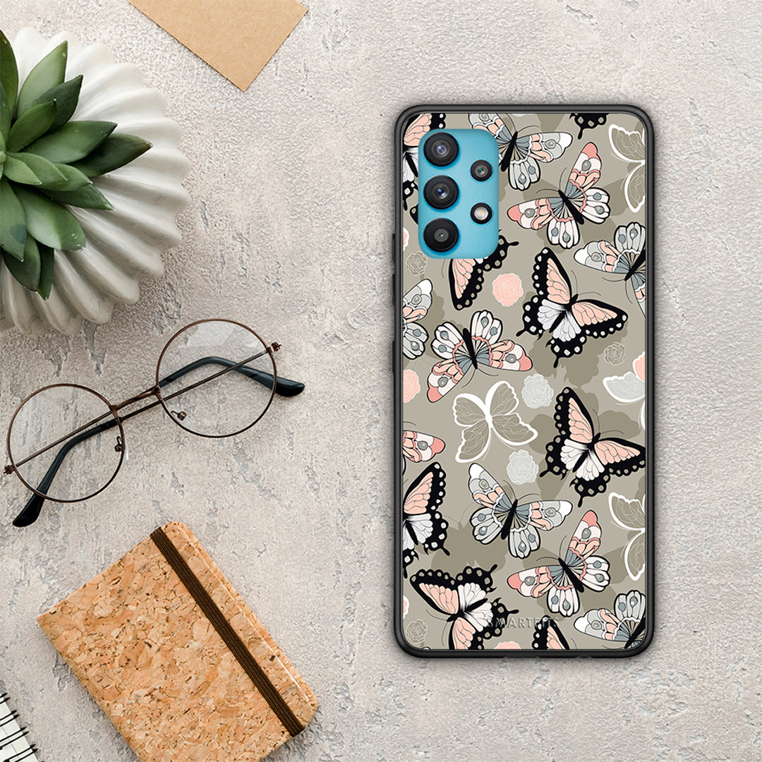Boho Butterflies - Samsung Galaxy A32 5G θήκη