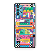 Thumbnail for Samsung Galaxy A32 5G  Bubbles Soap θήκη από τη Smartfits με σχέδιο στο πίσω μέρος και μαύρο περίβλημα | Smartphone case with colorful back and black bezels by Smartfits